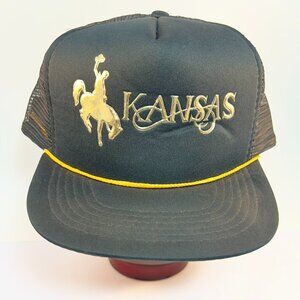 Vintage, Snap back, trucker puffer style hat